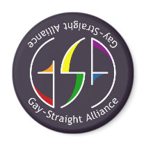 GSA Spin Round Dark Magnet by jamieco GSA Spin Round Dark Magnet