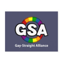 GSA ToonA Dark Postcard