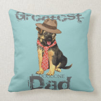 GSD Dad Throw Pillows