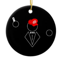 GSO Ceramic Christmas Ornament