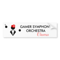 GSO Chorus Bumper Sticker