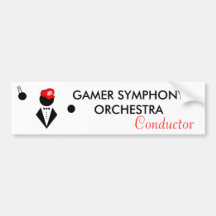 GSO Conductor Bumper Sticker