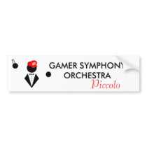 GSO Piccolo Bumper Sticker