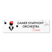 GSO Tenor Bumper Sticker