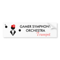 GSO Trumpeter Bumper Sticker