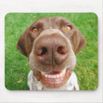 GSP Smile Mousepad by NorCalGSPRescue GSP Smile Mousepad