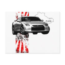 GT-R 7:29 postcards by blodisign GT-R 7:29 postcards