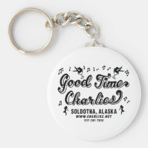 GTC Logo on white light colored item Key Chain