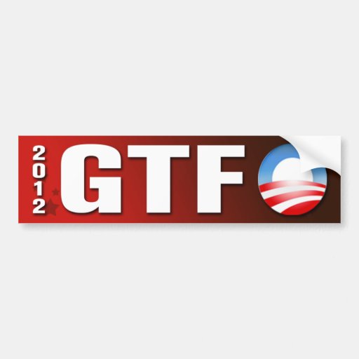GTF O Bumper Sticker