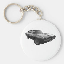 GTO in 1968 Keychain