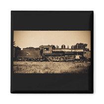 GTW Locomotive Engine #683 at Bay City MI Fridge Magnet