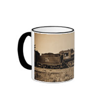 GTW Locomotive Engine #683 at Bay City MI Coffee Mugs