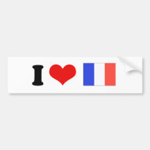 Guadaloupe Flag Bumper Stickers