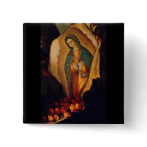 guadalupe tilma buttons by PixDezines guadalupe tilma buttons