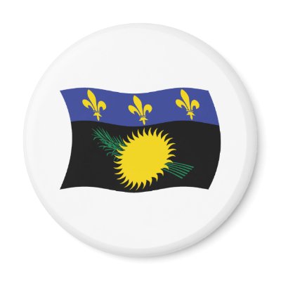 Guadeloupe Flag Magnet by livingflags