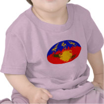 Guadeloupe Gnarly Flag T-Shirt