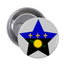 Guadeloupe Star Buttons