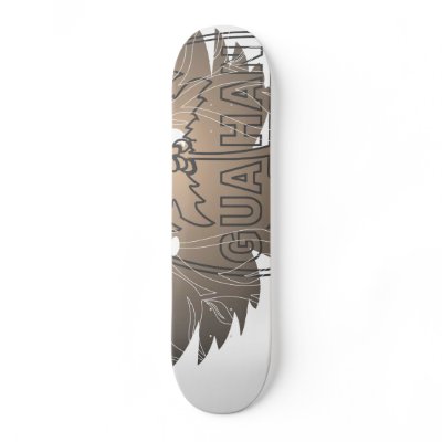 Guahan HypeAggressive Skateboard by hyperaggressive