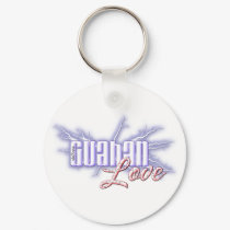 Guahan Love Button keychains