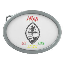 Guam Belt Buckle