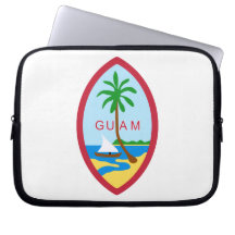 Guam Coat Of Arms Computer Sleeves
