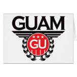 Guam Crest Design cards