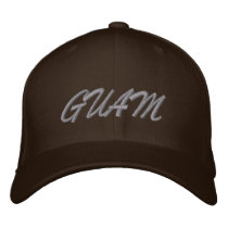 GUAM embroidered hats