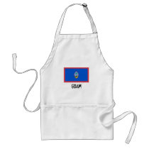 Guam Flag aprons