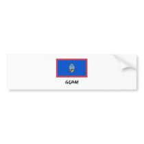 Guam Flag bumper stickers