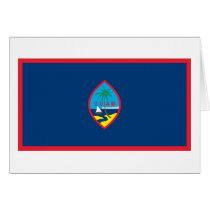 Guam Flag Card
