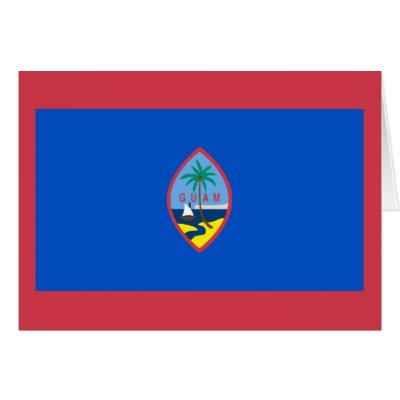 Guam Flag Greeting Cards by 1791dotus