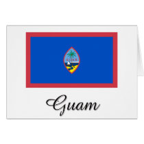 Guam Flag Design Cards