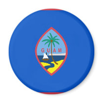 Guam Flag GU Refrigerator Magnet