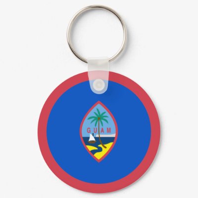 Guam Flag Keychains by 1791dotus