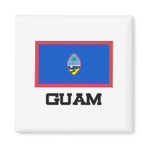 Guam Flag Refrigerator Magnet