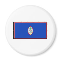 Guam Flag Fridge Magnet