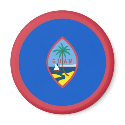 Guam Flag Magnet by 1791dotus
