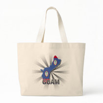 Guam Flag Map 2.0 Tote Bag