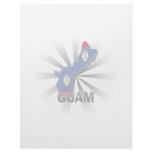 Guam Flag Map 2.0 letterhead