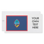 GUAM FLAG CUSTOM PHOTO CARD