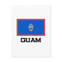 Guam Flag postcards