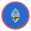Guam Flag stickers