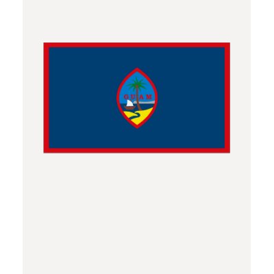 Guam Flag T-shirt by FlagTshirts