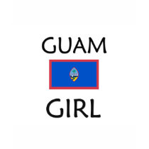 GUAM GIRL t-shirts by flagshirt GUAM GIRL t-shirts
