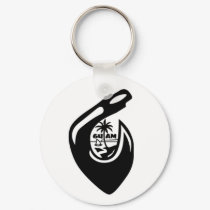 Guam hook key chain keychains