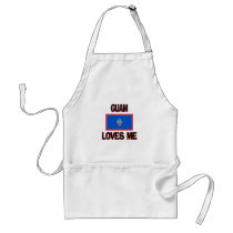 Guam Loves Me aprons