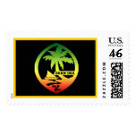 GUAM Reggea Flag stamps
