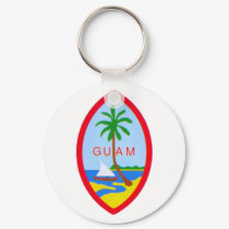 guam_seal key chain keychains