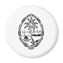 Guam seal refrigerator magnets