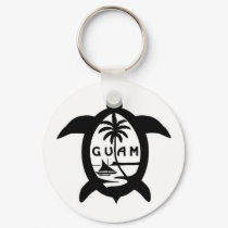 guam_seal (turtle) key chain keychains